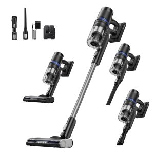 Eureka ReactiSense NEC451BL – Cordless Stick Vacuum with LED & Sensor Tech